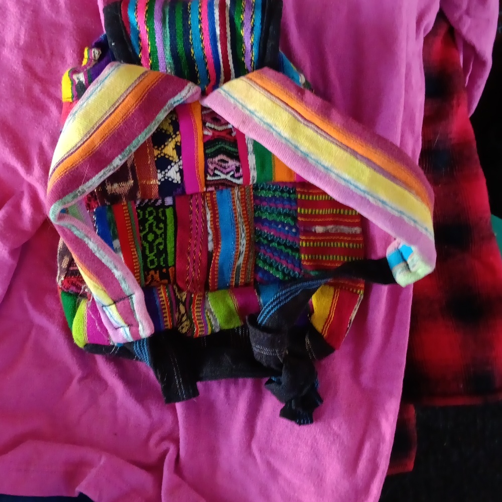 Mini Guatemalan backpack - Picture 2 of 4